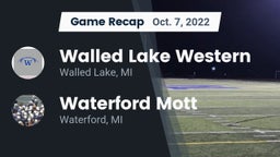 Recap: Walled Lake Western  vs. Waterford Mott 2022