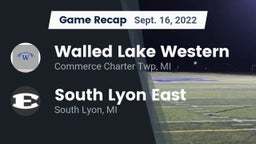 Recap: Walled Lake Western  vs. South Lyon East  2022