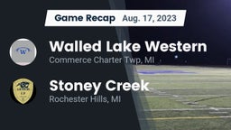 Recap: Walled Lake Western  vs. Stoney Creek  2023