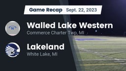Recap: Walled Lake Western  vs. Lakeland  2023