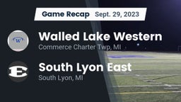Recap: Walled Lake Western  vs. South Lyon East  2023