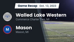 Recap: Walled Lake Western  vs. Mason  2023