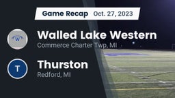 Recap: Walled Lake Western  vs. Thurston  2023