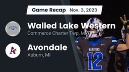 Recap: Walled Lake Western  vs. Avondale  2023