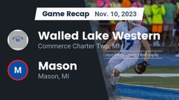 Recap: Walled Lake Western  vs. Mason  2023