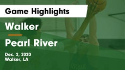 Walker  vs Pearl River  Game Highlights - Dec. 2, 2020