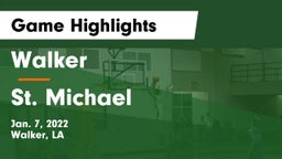 Walker  vs St. Michael  Game Highlights - Jan. 7, 2022