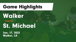 Walker  vs St. Michael  Game Highlights - Jan. 17, 2023