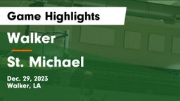 Walker  vs St. Michael  Game Highlights - Dec. 29, 2023