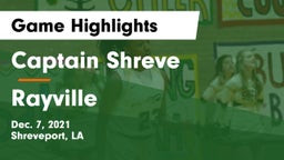 Captain Shreve  vs Rayville  Game Highlights - Dec. 7, 2021