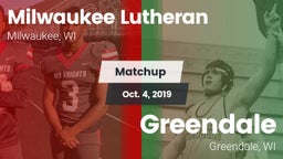 Matchup: Milwaukee Lutheran vs. Greendale  2019