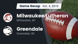 Recap: Milwaukee Lutheran  vs. Greendale  2019