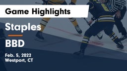 Staples  vs BBD Game Highlights - Feb. 5, 2022