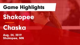 Shakopee  vs Chaska  Game Highlights - Aug. 24, 2019