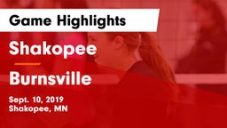 Shakopee  vs Burnsville  Game Highlights - Sept. 10, 2019
