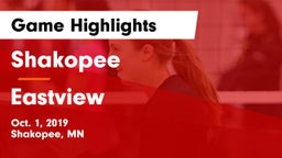 Shakopee  vs Eastview  Game Highlights - Oct. 1, 2019