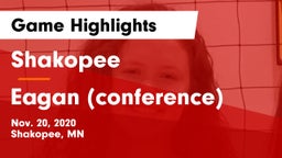 Shakopee  vs Eagan (conference) Game Highlights - Nov. 20, 2020