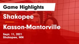 Shakopee  vs Kasson-Mantorville  Game Highlights - Sept. 11, 2021