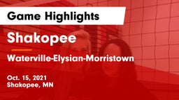 Shakopee  vs Waterville-Elysian-Morristown  Game Highlights - Oct. 15, 2021