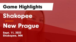 Shakopee  vs New Prague  Game Highlights - Sept. 11, 2022