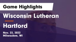Wisconsin Lutheran  vs Hartford  Game Highlights - Nov. 22, 2022