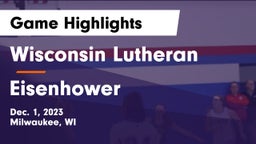 Wisconsin Lutheran  vs Eisenhower  Game Highlights - Dec. 1, 2023