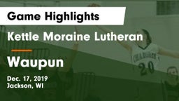 Kettle Moraine Lutheran  vs Waupun  Game Highlights - Dec. 17, 2019