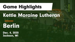 Kettle Moraine Lutheran  vs Berlin  Game Highlights - Dec. 4, 2020