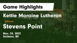 Kettle Moraine Lutheran  vs Stevens Point  Game Highlights - Nov. 24, 2023