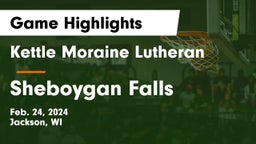 Kettle Moraine Lutheran  vs Sheboygan Falls  Game Highlights - Feb. 24, 2024