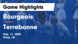Bourgeois  vs Terrebonne  Game Highlights - Feb. 11, 2020