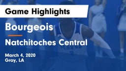 Bourgeois  vs Natchitoches Central  Game Highlights - March 4, 2020