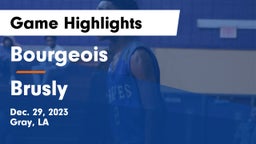 Bourgeois  vs Brusly  Game Highlights - Dec. 29, 2023