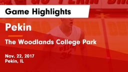 Pekin  vs The Woodlands College Park  Game Highlights - Nov. 22, 2017