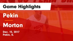 Pekin  vs Morton  Game Highlights - Dec. 15, 2017