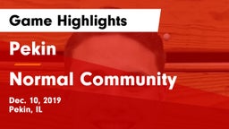 Pekin  vs Normal Community  Game Highlights - Dec. 10, 2019