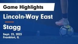 Lincoln-Way East  vs Stagg  Game Highlights - Sept. 23, 2023