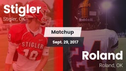 Matchup: Stigler  vs. Roland  2017
