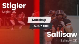 Matchup: Stigler  vs. Sallisaw  2018
