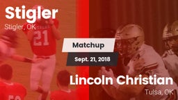 Matchup: Stigler  vs. Lincoln Christian  2018