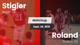 Matchup: Stigler  vs. Roland  2018