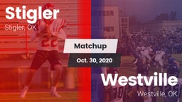 Matchup: Stigler  vs. Westville  2020