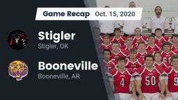 Recap: Stigler  vs. Booneville  2020