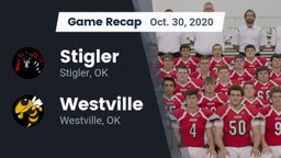 Recap: Stigler  vs. Westville  2020