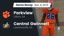 Recap: Parkview  vs. Central Gwinnett  2019