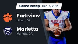 Recap: Parkview  vs. Marietta  2019