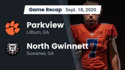 Recap: Parkview  vs. North Gwinnett  2020