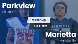Matchup: Parkview  vs. Marietta  2020