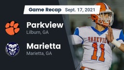 Recap: Parkview  vs. Marietta  2021