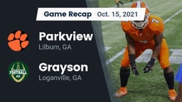 Recap: Parkview  vs. Grayson  2021